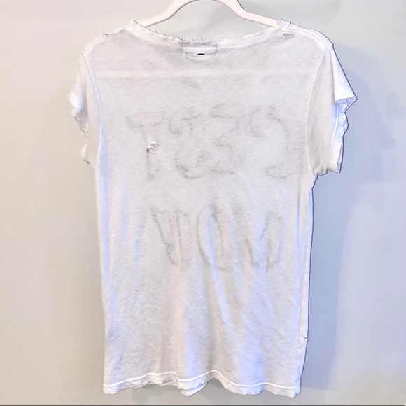 WILDFOX C’est Moi French Paris Top Tee Shirt - Picture 3 of 5